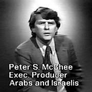 Peter McGhee introduces 1974 film, "Arabs and Israelis"