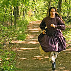 Elizabeth Marvel as Louisa May Alcott for "American Masters"