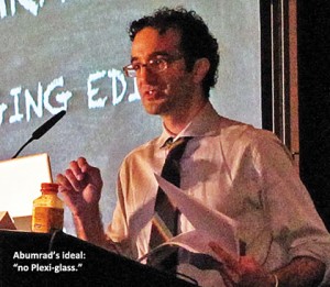 Jad Abumrad speaking at PRPD Sept. 2011