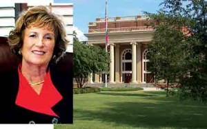Judge Williams (left) wields a lot of power in the Glynn County Courthouse.