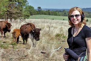 Harvest Public Media's reporters, including Jessica Naudziunas, collaborate to cover agricultural issues from the nation's heartland. (Photo courtesy of Harvest.)
