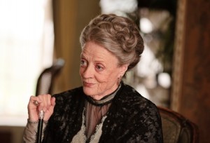 Dame Maggie Smith as Lady Violet on Downton Abbey. (Photo: Masterpiece.)