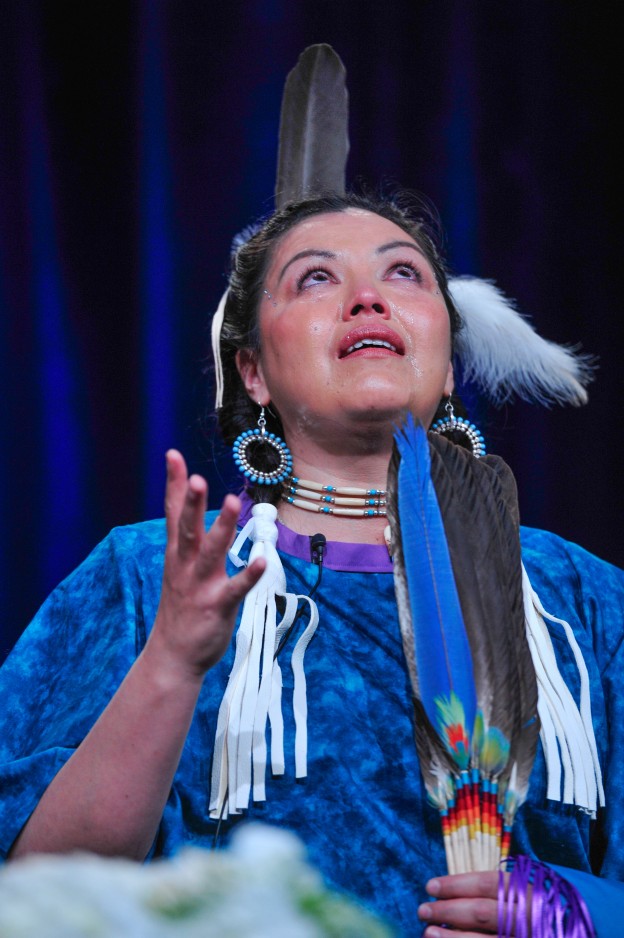 For Charboneau, the filmmaking process was transformational. "I found my voice. I found my spirit," she said during an appearance at last month's TCA Press Tour. (Photo: Rahoul Ghose/PBS)