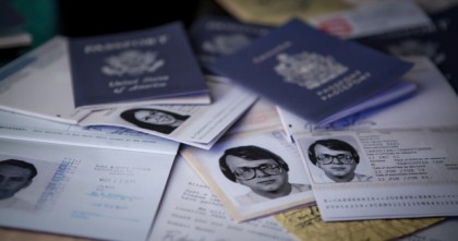 The filmmakers of Escape from Iran: The Hollywood Option, which first told the story that plays out in the current hit movie Argo, created piles of fake documents for their Canadian production. (Photo: Chris Triffo/Partners in Motion)