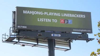 NPR billboard