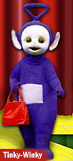 Tinky with the handbag