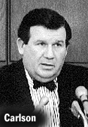 Richard Carlson at microphone