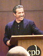 Olmos at CPB briefing