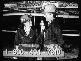 Interview underground with 800 number for student calls